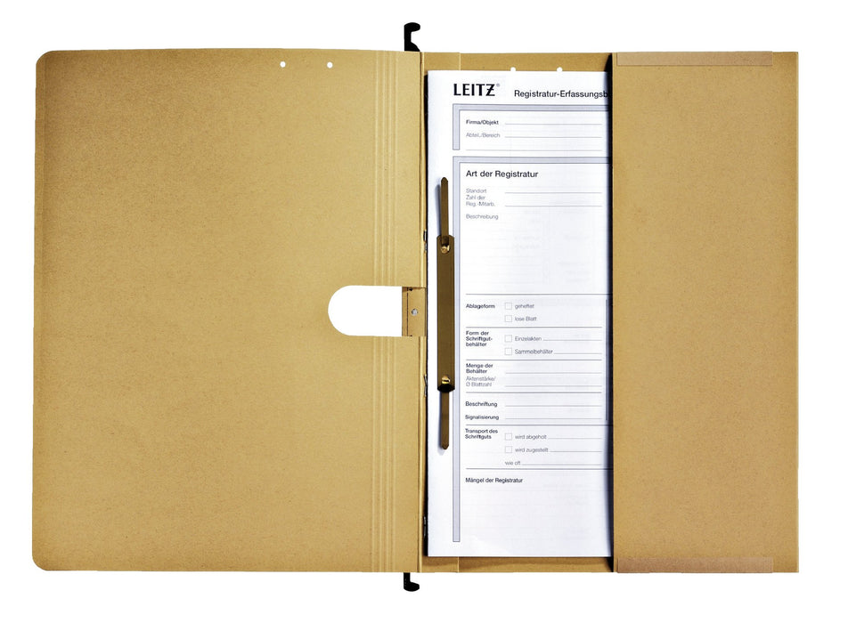 EAN 4002432303588 - Leitz ALPHA archivador colgante Cartón A4 Marrón imagen 2