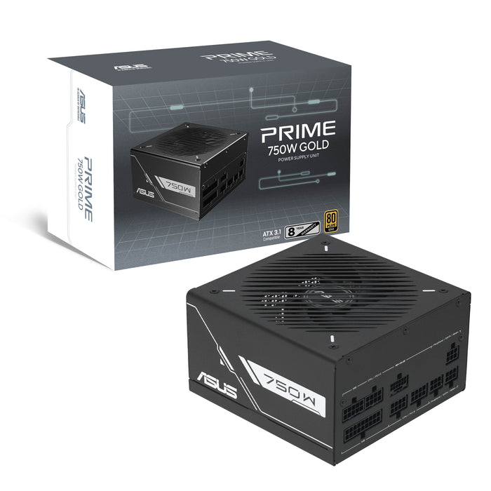 EAN 4711636288354 - ASUS Prime -750G unidad de fuente de alimentación 750 W 20+4 pin ATX ATX Negro imagen 12