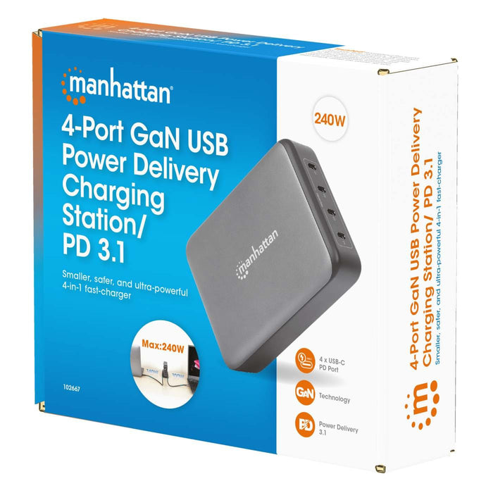 EAN 0766623102667 - Manhattan 102667 cargador de dispositivo móvil Teléfono móvil, Portátil, Consola de juegos portátil, Smar imagen 2