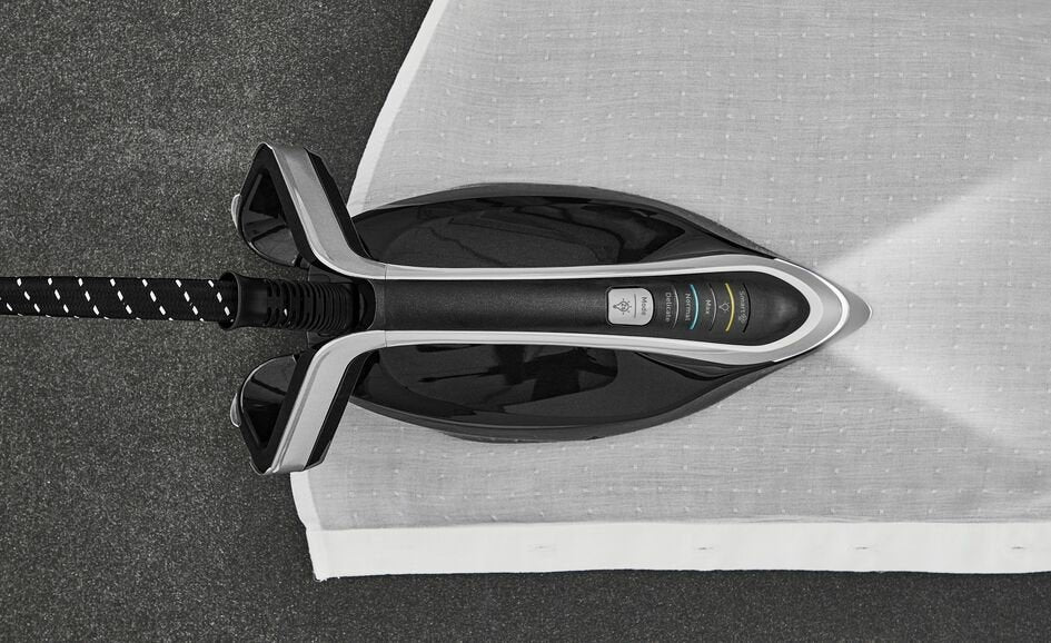 EAN 3121040082904 - Tefal Pro Express Vision GV9821 3000 W 1,2 L Durilium AirGlide Autoclean soleplate Negro, Plata imagen 4