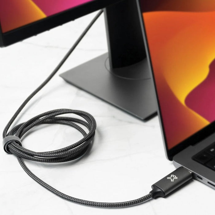 EAN 5453003787242 - MCL XWH-ACH2-13 adaptador de cable de vídeo 2 m USB C HDMI tipo A (Estándar) Gris imagen 3