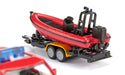 EAN 4006874016082 - Siku Land Rover Defender with boat Modelo a escala de SUV Previamente montado imagen 3
