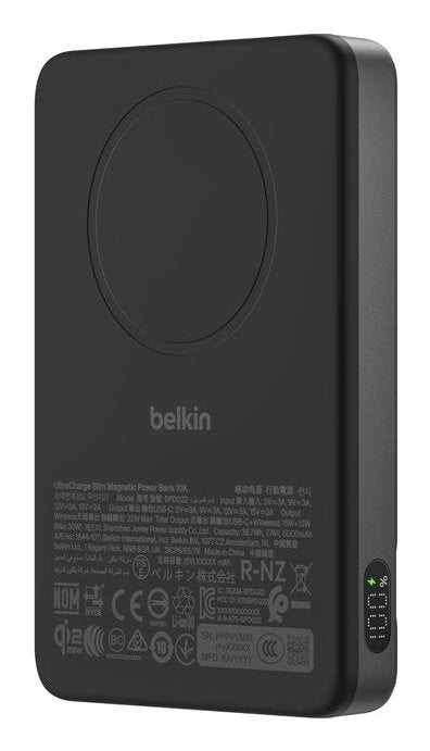 EAN 0745883954568 - Belkin BPD022HQBK batería externa 10000 mAh Cargador inalámbrico Negro imagen 7
