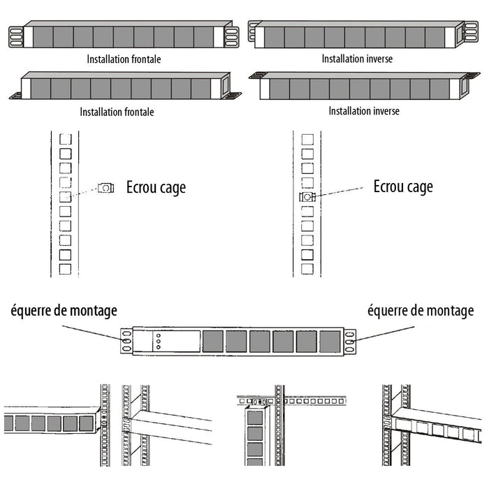 EAN 3700224744786 - MCL 9A/RE-9 accesorio de bastidor Regleta eléctrica imagen 5