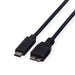 EAN 7611990131730 - ROLINE 11.02.9006 cable USB USB 3.2 Gen 1 (3.1 Gen 1) 1 m USB C Micro-USB B Negro imagen 1
