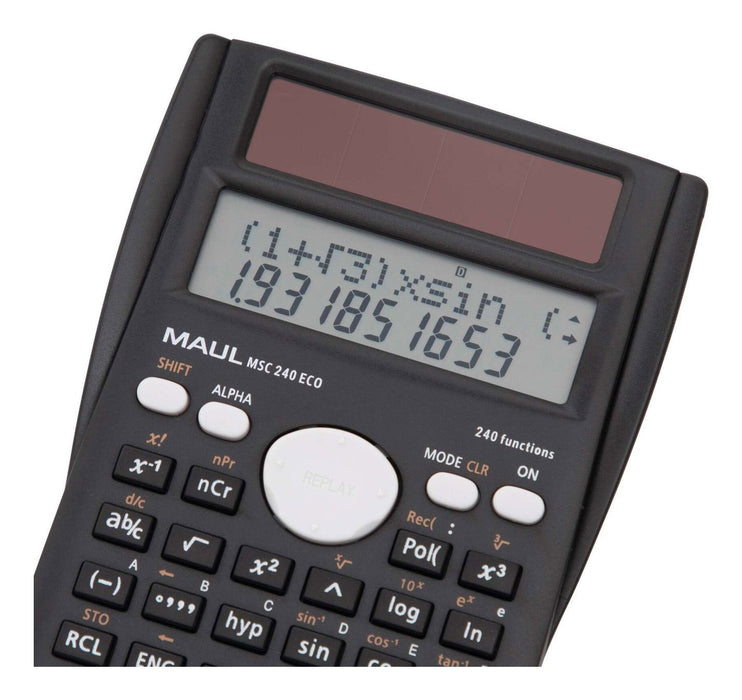 EAN 4002390094689 - MAUL MSC 240 ECO calculadora Escritorio Pantalla de calculadora Negro imagen 5