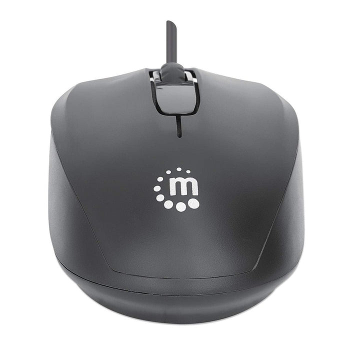 EAN 0766623190190 - Manhattan 190190 ratón Oficina Ambidextro USB tipo A 1000 DPI imagen 5