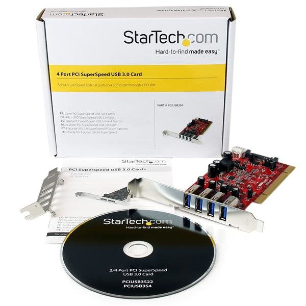 EAN 0065030849517 - StarTech.com PCIUSB3S4 tarjeta y adaptador de interfaz USB 3.2 Gen 1 (3.1 Gen 1) imagen 5