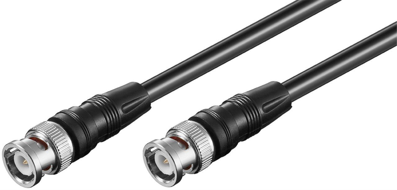 EAN 4040849504136 - Goobay 50413 cable coaxial 0,5 m BNC Negro imagen 1