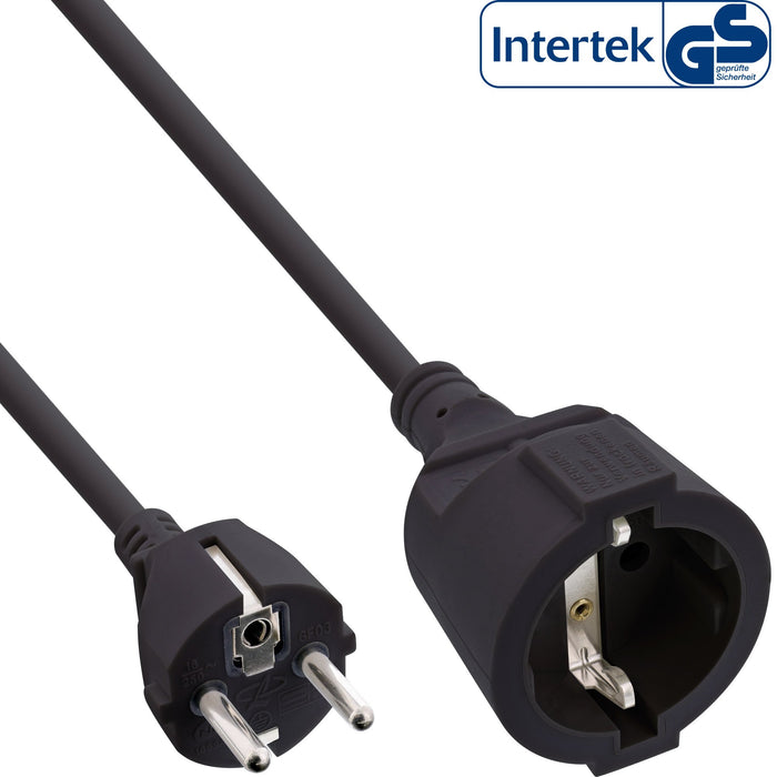 EAN 4043718180301 - InLine 16410 base múltiple 10 m Negro imagen 1