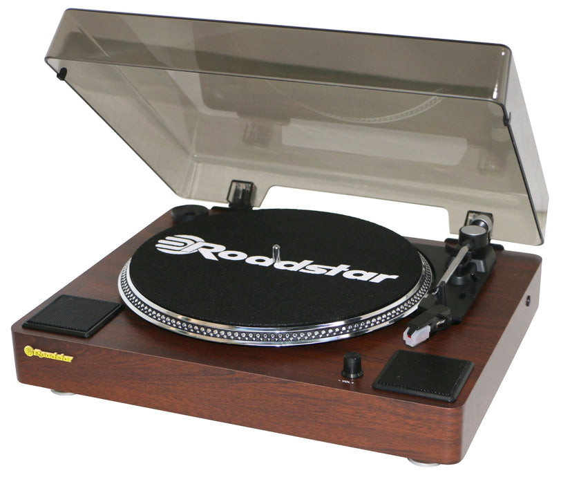EAN 7621800032706 - Roadstar TT-260SPK tocadisco Tocadiscos de tracción directa Madera Automático imagen 1