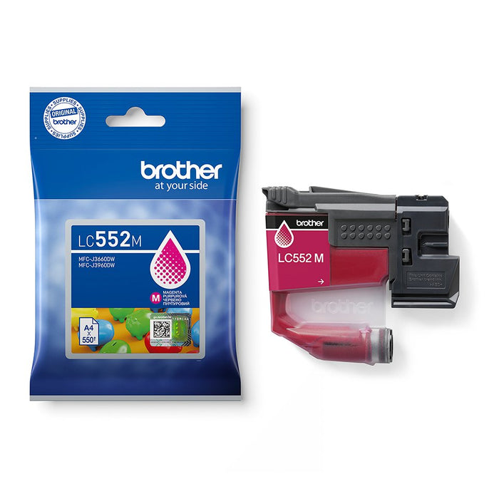 EAN 4977766843256 - Brother LC552M cartucho de tinta 1 pieza(s) Original Magenta imagen 4