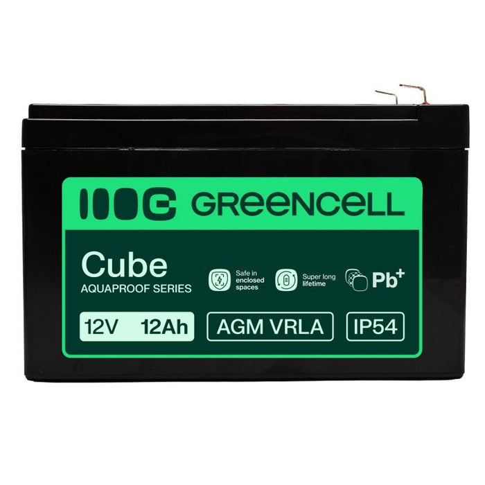 EAN 5904326376571 - Green Cell AGM12V12AH-H batería para sistema ups Sealed Lead Acid (VRLA) 12 V 12 Ah imagen 2