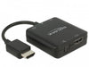 EAN 4043619632763 - DeLOCK 63276 adaptador de cable de vídeo HDMI tipo A (Estándar) Negro imagen 1
