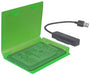 EAN 4260455640756 - Inter-Tech 88885389 funda para disco duro externo Plástico Verde imagen 3