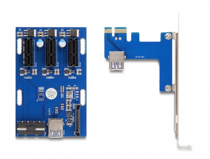 EAN 4043619414420 - DeLOCK 41442 tarjeta y adaptador de interfaz Interno PCIe, SATA, USB 3.2 Gen 1 (3.1 Gen 1) imagen 2