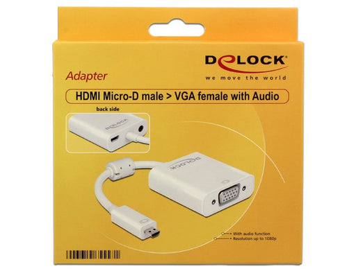 EAN 4043619655571 - DeLOCK 65557 Adaptador gráfico USB 1920 x 1080 Pixeles Blanco imagen 2