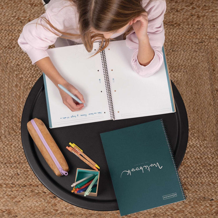 EAN 8422593061343 - MAUL A613437 cuaderno y block A4 80 hojas Azul imagen 3
