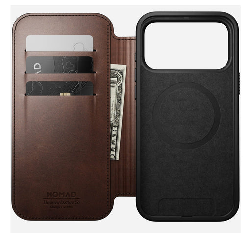 EAN 856504014100 - Nomad Modern Leather Folio funda para teléfono móvil 16 cm (6.3") Marrón imagen 2