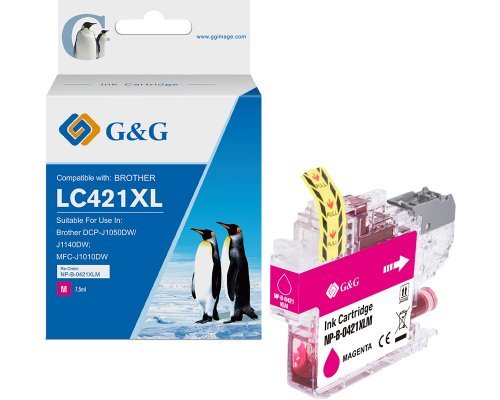 EAN 6941881232644 - G&G 20557 cartucho de tinta 1 pieza(s) Compatible Alto rendimiento (XL) Magenta imagen 1