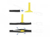 EAN 4043619208395 - DeLOCK 20839 organizador de cables Amarillo 4 pieza(s) imagen 2