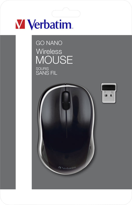 EAN 0023942490425 - Verbatim Go Nano ratón Oficina Ambidextro RF inalámbrico 1600 DPI imagen 6