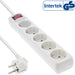 EAN 4043718210480 - InLine 16451G base múltiple 1,5 m 5 salidas AC Blanco imagen 1