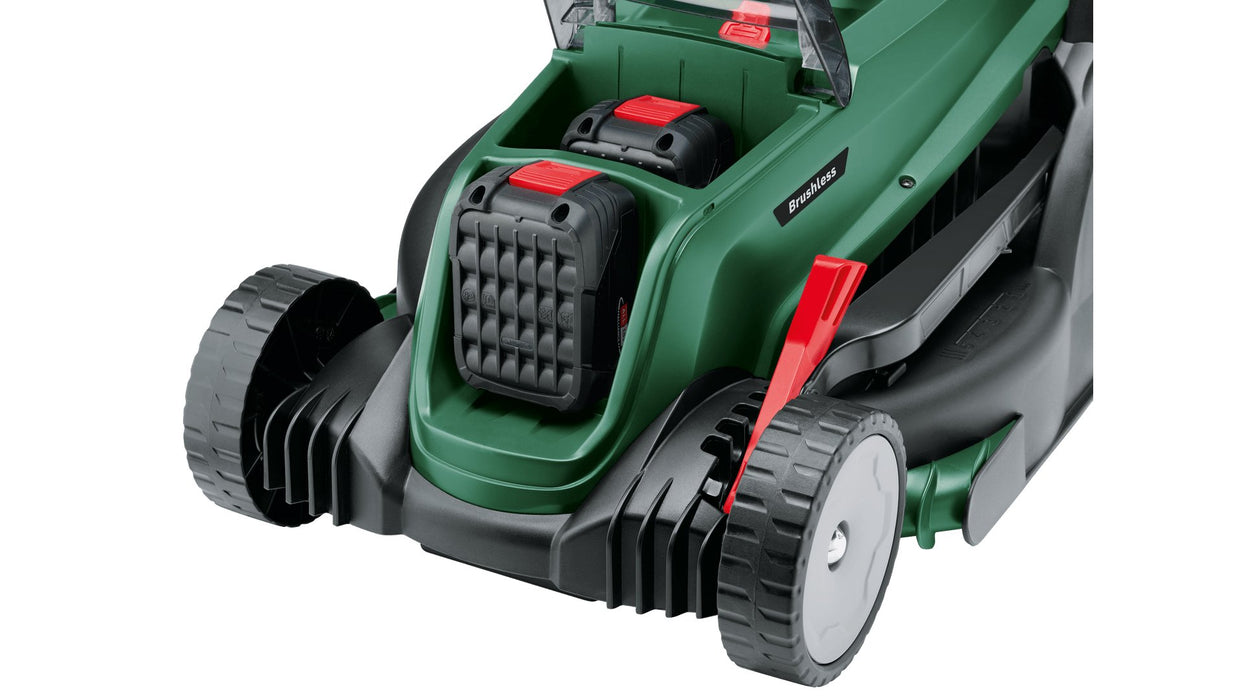 EAN 4059952641867 - Bosch 37-550 Cortacésped de empuje a gasolina Batería Negro, Verde imagen 3