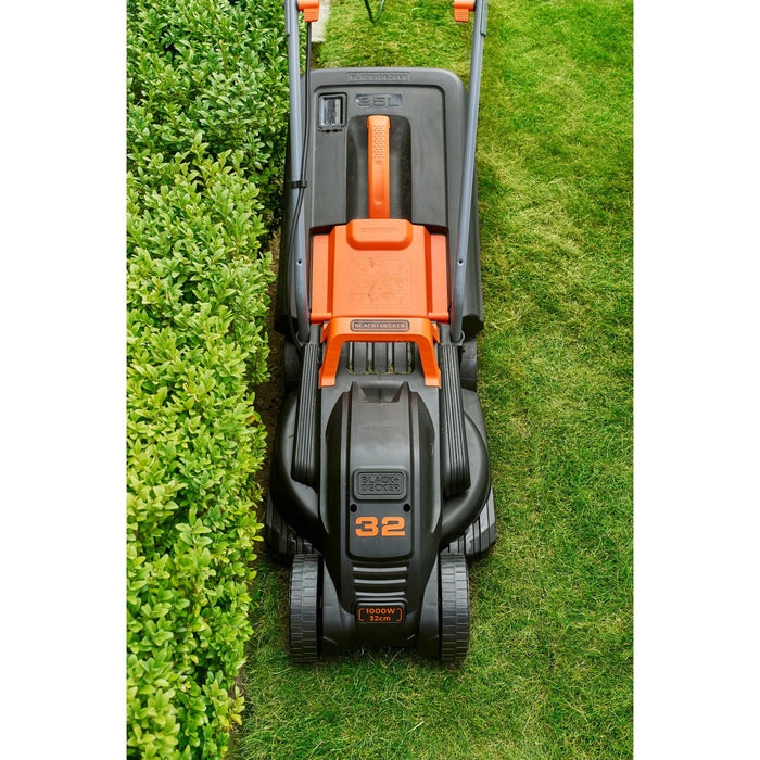 EAN 5035048707067 - Black & Decker BEMW351-QS cortadora de césped Cortacésped de empuje a gasolina Negro, Naranja imagen 8