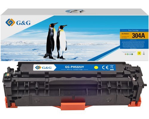 EAN 6941784724680 - G&G 14385 cartucho de tóner 1 pieza(s) Compatible Amarillo imagen 1