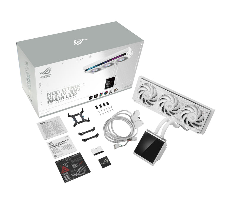 EAN 4711636352635 - ASUS ROG STRIX SLC IV 360 ARGB LCD WHT Procesador Sistema de refrigeración líquida todo en uno 12 cm Blan imagen 19