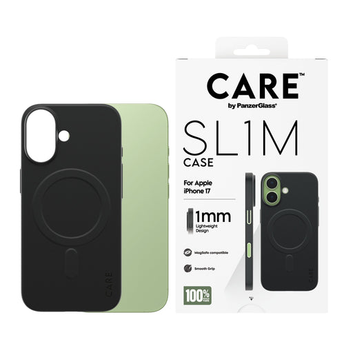 EAN 5715685035319 - PanzerGlass CARE™ by ® SL1M Case Black w. MagSafe iPhone 17 funda para teléfono móvil Negro imagen 2
