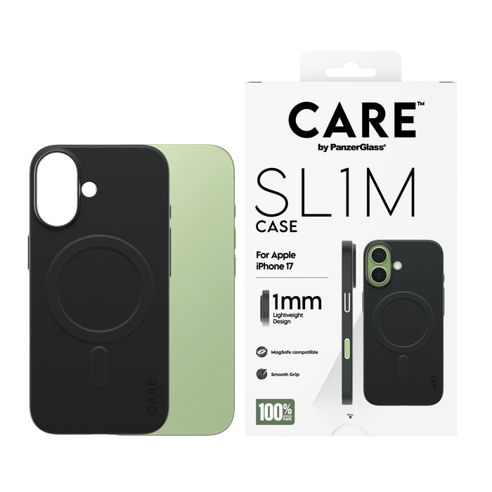 EAN 5715685035319 - PanzerGlass CARE™ by ® SL1M Case Black w. MagSafe iPhone 17 funda para teléfono móvil Negro imagen 2