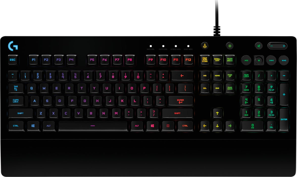 EAN 5099206101746 - Logitech G 920-010738 teclado Juego USB QWERTZ Checa Negro imagen 1