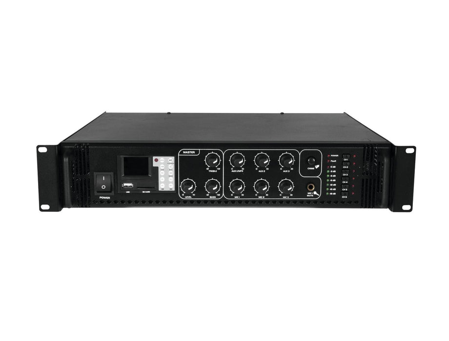 EAN 4026397503487 - Omnitronic 80709722 amplificador de audio Rendimiento/fase Negro imagen 1