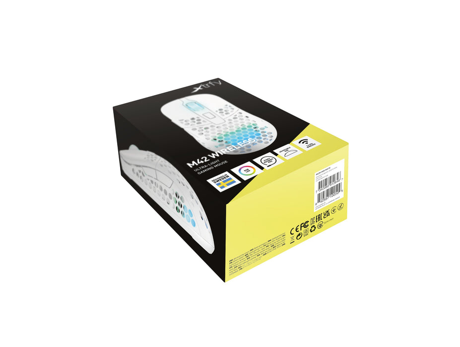 EAN 7340086912846 - CHERRY XTRFY M42 RGB ratón Juego Ambidextro RF Wireless + USB Type-C Óptico 19000 DPI imagen 24