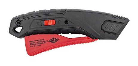 EAN 4003801874111 - Wedo 78 839 cúter Negro, Rojo Cúter de cuchillas intercambiables imagen 3