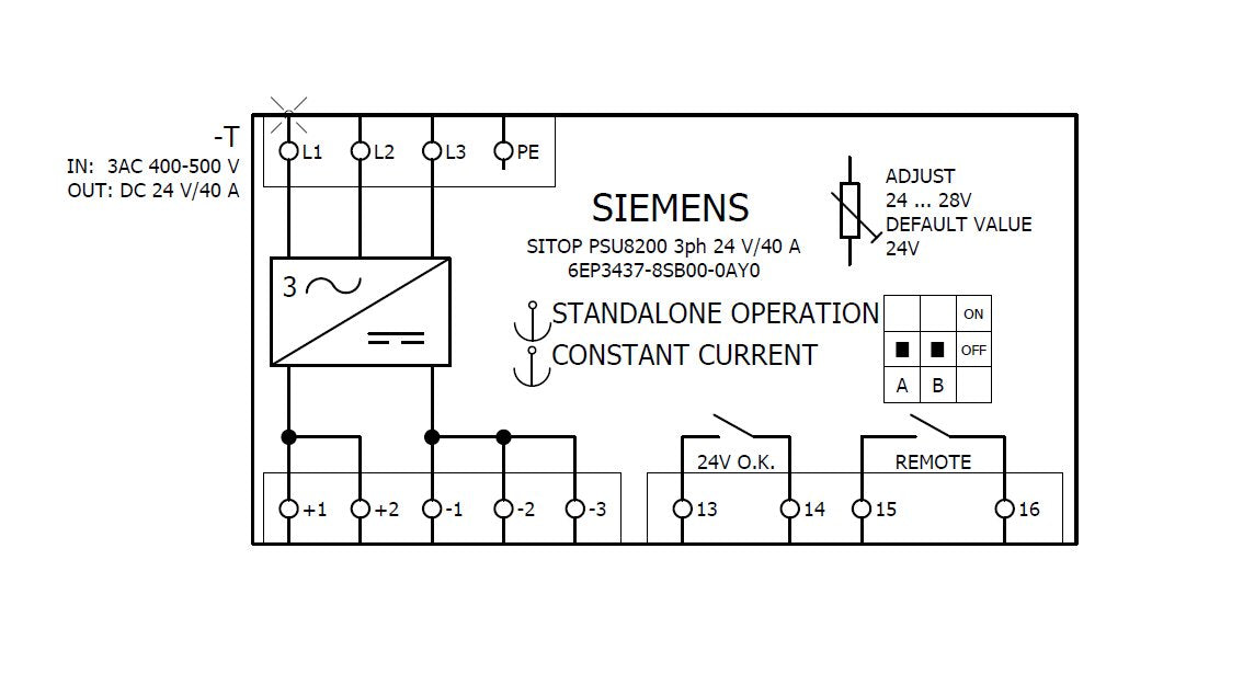 EAN 4025515154891 - Siemens 6EP3437-8SB00-0AY0 adaptador e inversor de corriente Interior Multicolor imagen 5