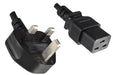 EAN 5704174212812 - Microconnect PE090618 cable de transmisión Negro 1,8 m Enchufe tipo G C19 acoplador imagen 1