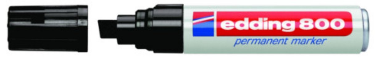EAN 4004764053834 - Edding 800 marcador permanente Grueso Negro 1 pieza(s) imagen 1