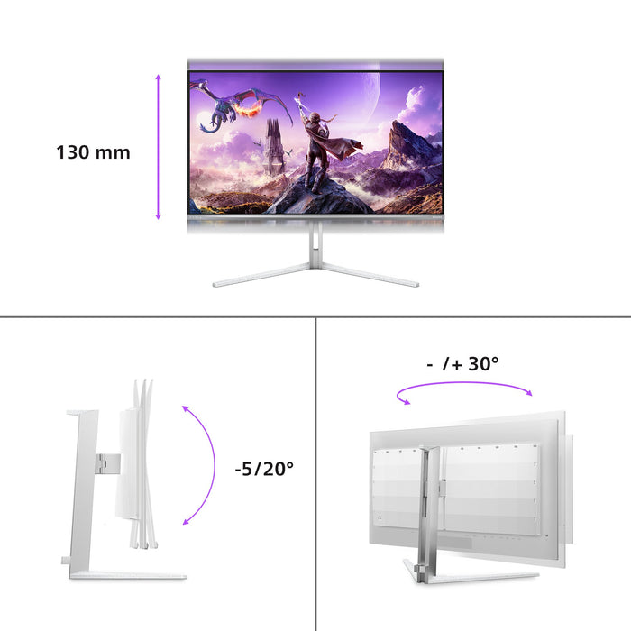 EAN 8712581806347 - Philips Evnia 8000 32M2N8900/00 pantalla para PC 80 cm (31.5") 3840 x 2160 Pixeles 4K Ultra HD QD-OLED Bl imagen 3