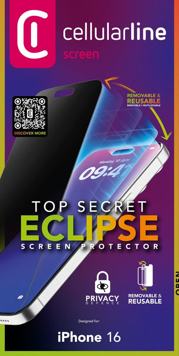 EAN 8018080483141 - Cellularline 8018080483141 Protector de pantalla para privacidad Apple 1 pieza(s) imagen 2