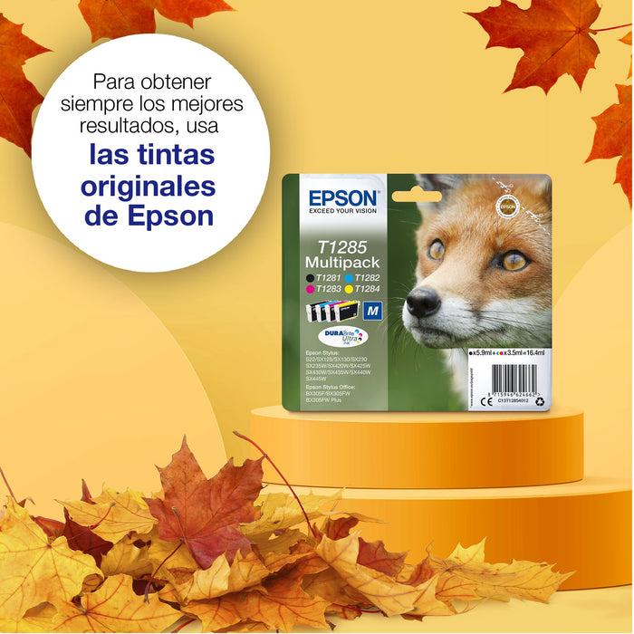 EAN 8715946624679 - Epson Fox T1285 cartucho de tinta 1 pieza(s) Original Negro, Cian, Magenta, Amarillo imagen 4
