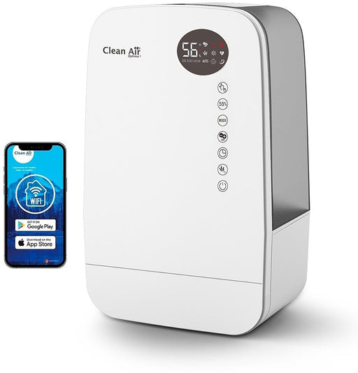 EAN 8718546312182 - Clean Air Optima CA-607W humidificador Ultrasónica 5,5 L Blanco 25 W imagen 1