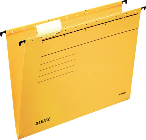 EAN 4002432332212 - Leitz Alpha archivador colgante Cartón A4 Amarillo imagen 2