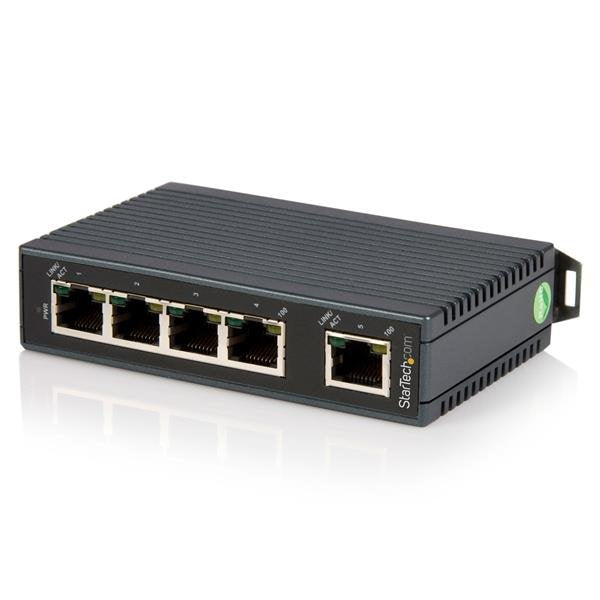 EAN 0065030859745 - StarTech.com IES5102 switch No administrado Fast Ethernet (10/100) Negro imagen 1