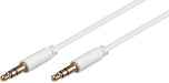EAN 5711783992912 - Microconnect AUDLL1W cable de audio 1 m 3,5mm Blanco imagen 1