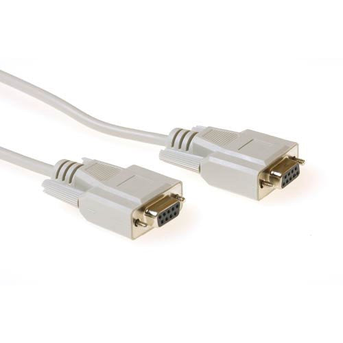 EAN 8716065114812 - ACT 1.80m 9 pin D-sub, F/F cable de serie Marfil 1,80 m imagen 1