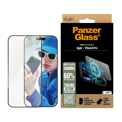 EAN 5715685002342 - PanzerGlass ® Gaming Screen Protector iPhone 16 Pro | Ultra-Wide Fit Protector de pantalla Apple 1 pieza( imagen 2