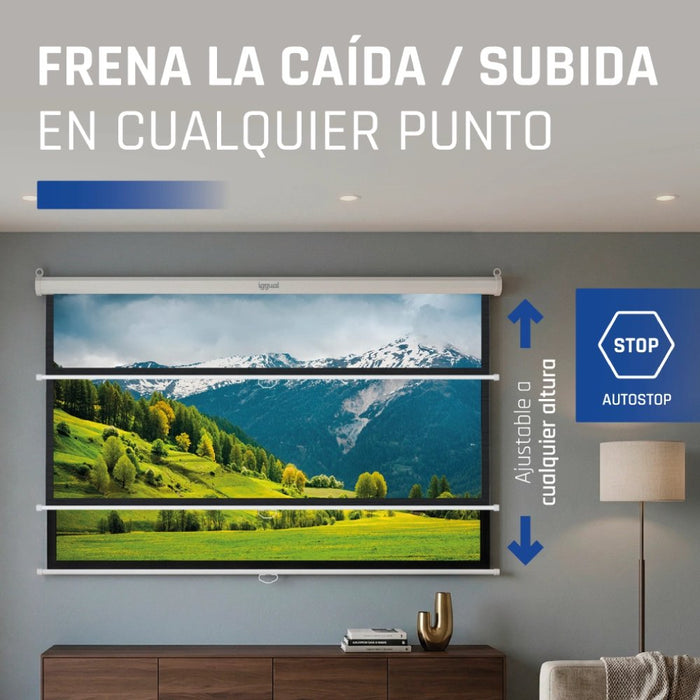 EAN 8435364319284 - iggual PSIMS234 pantalla de proyección 2,69 m (106") imagen 10